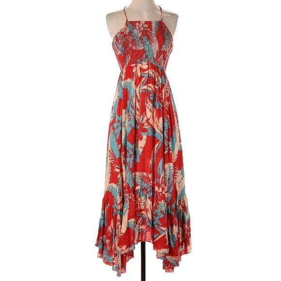 Free People Heat Wave Summer Midi Dress - Picture 4 of 7